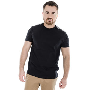 Calvin Klein pánské černé tričko Tape - S (BEH)